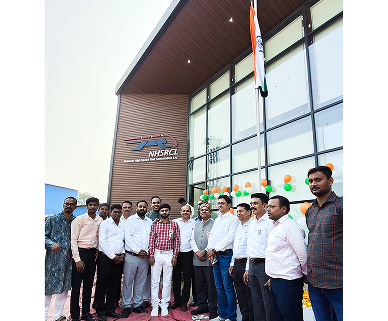 Republic Day celebrations at NHSRCL site offices